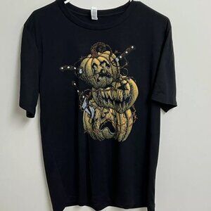 Gimme Metal T-Shirt of the Month Pumpkin Shirt Men's Size Large
